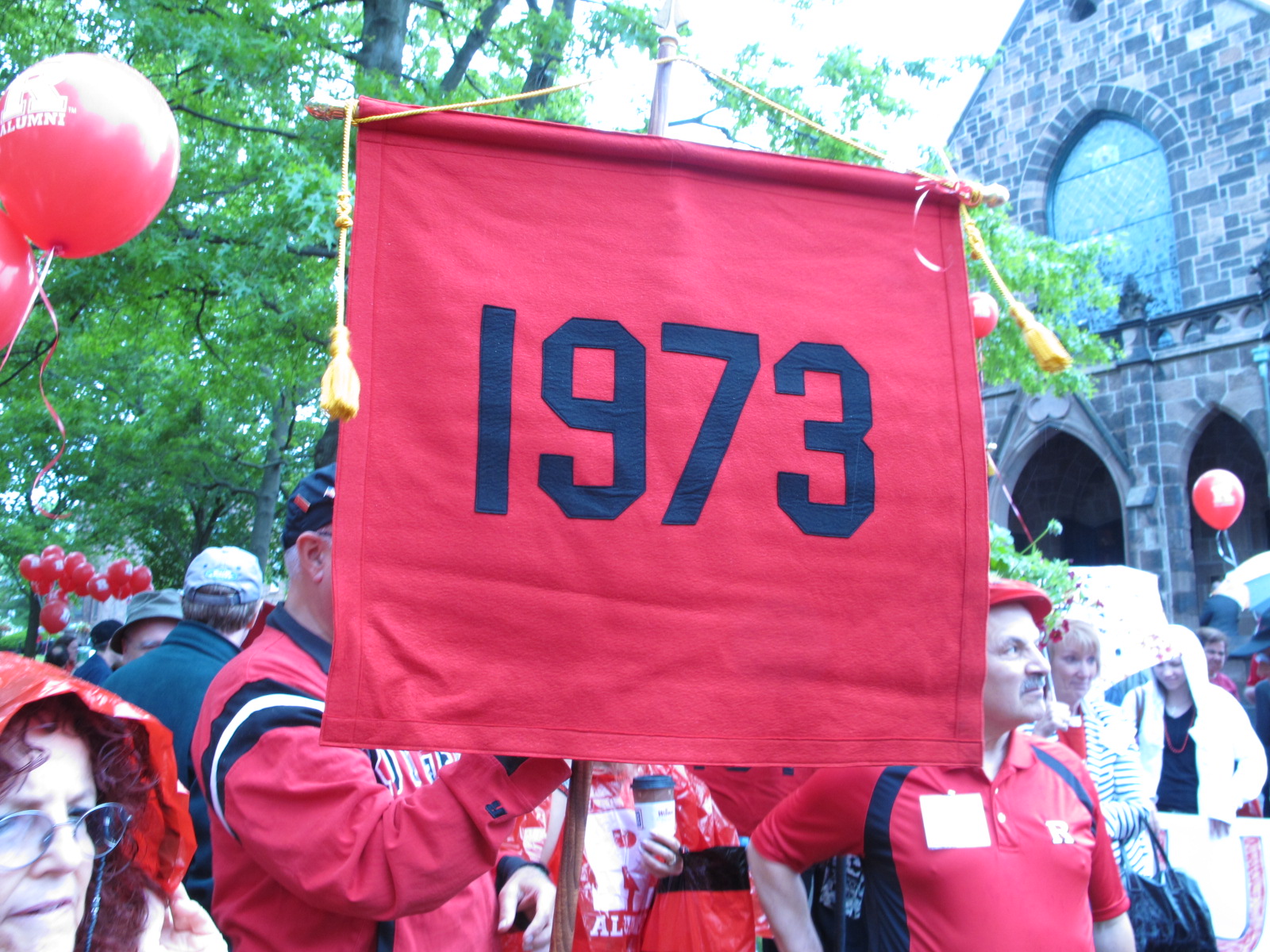 Rutgers Class of 1973 Reunion Banner